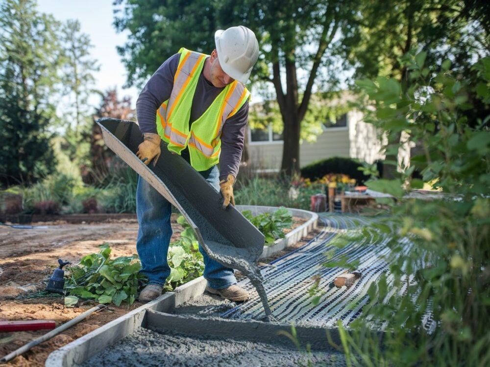 0Beton jako fundament dla obrzeży