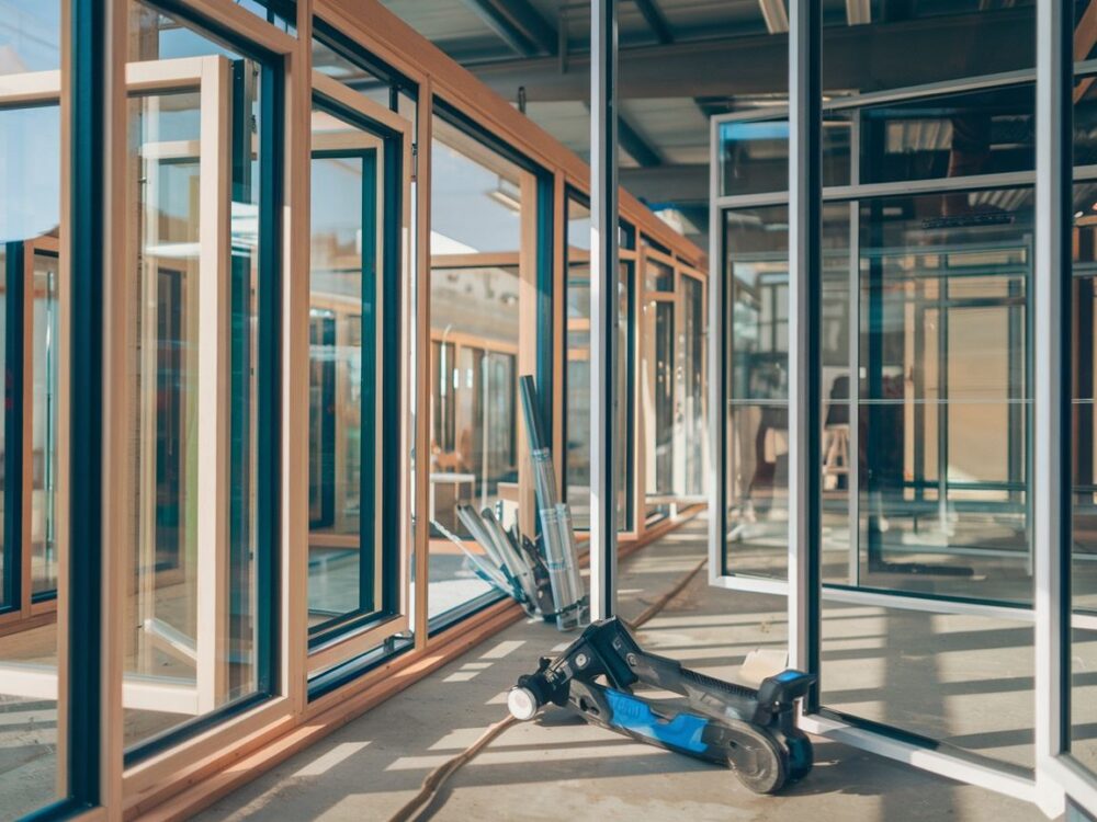 0Okno wkomponowane w przytulne wnętrze