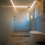 0Stylowe rozwiązanie na stare płytki w łazience