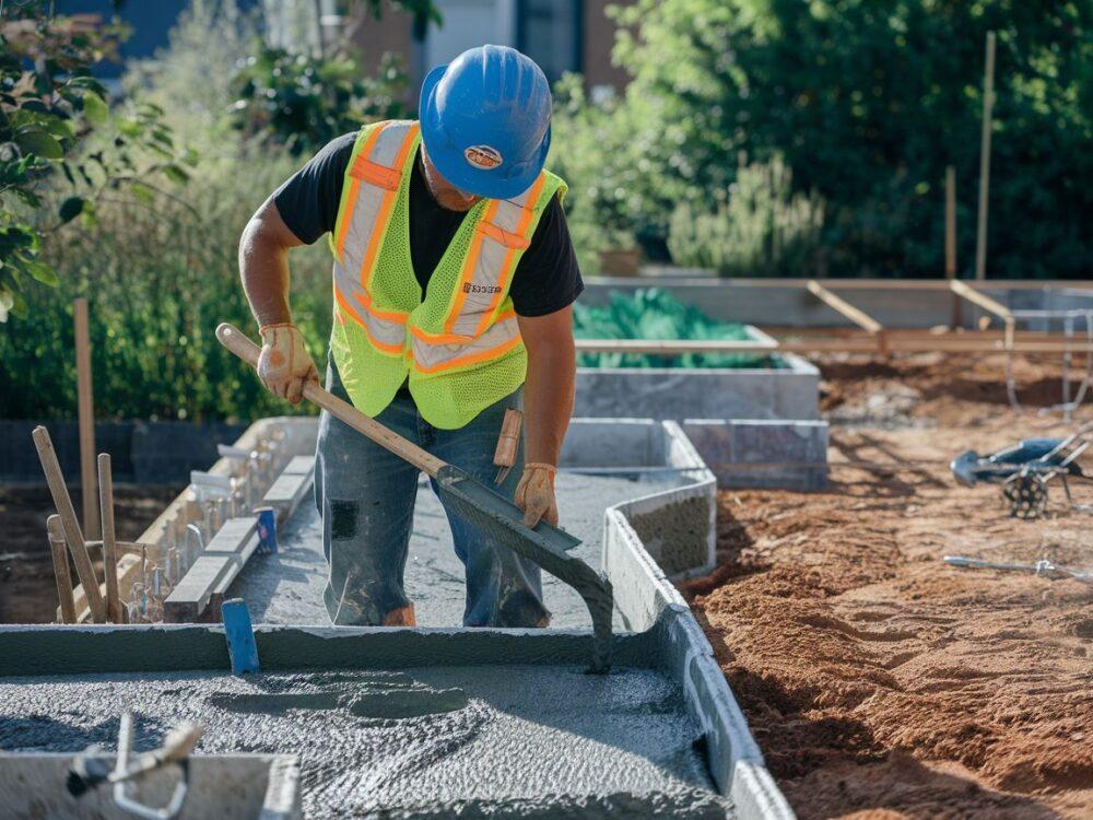 Beton pod obrzeża ogrodowe
