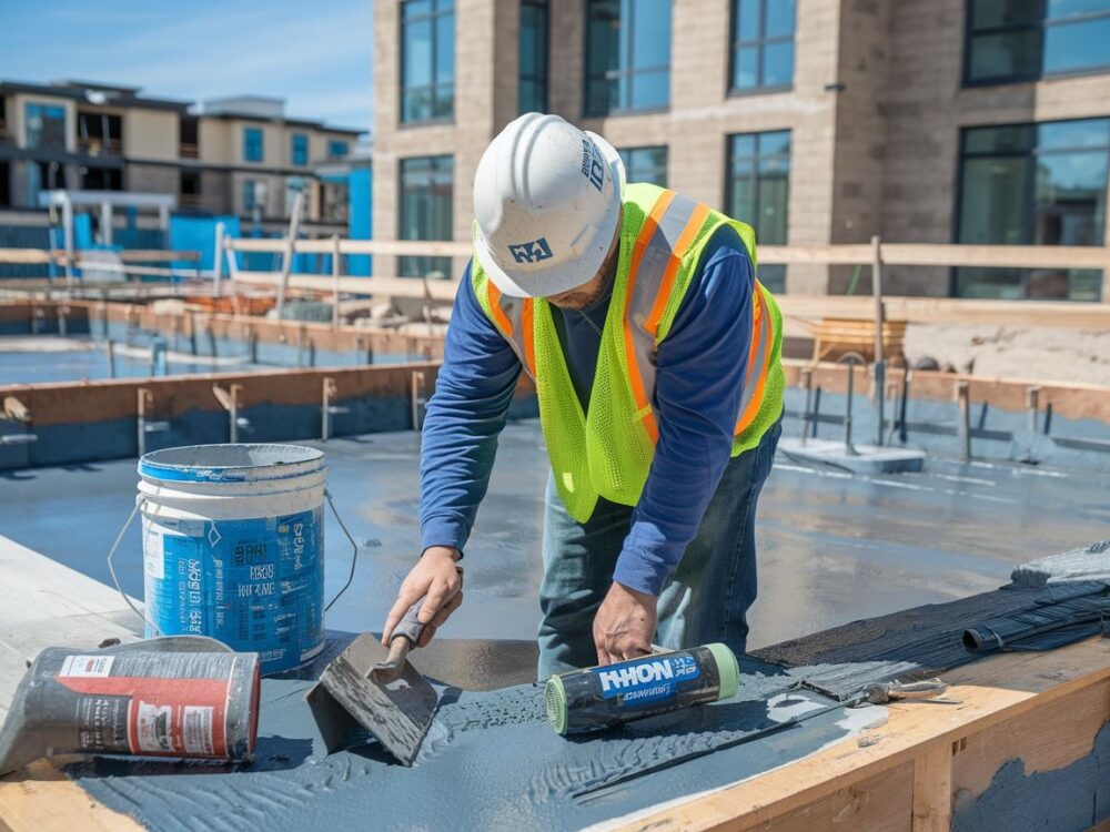 Fundamenty zabezpieczane przed wilgocią specjalistycznym środkiem