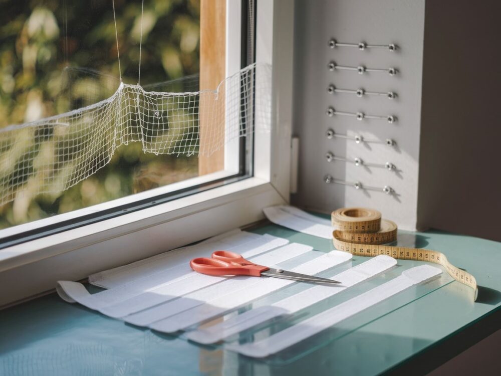 Instrukcja tworzenia moskitiery w domowym warsztacie