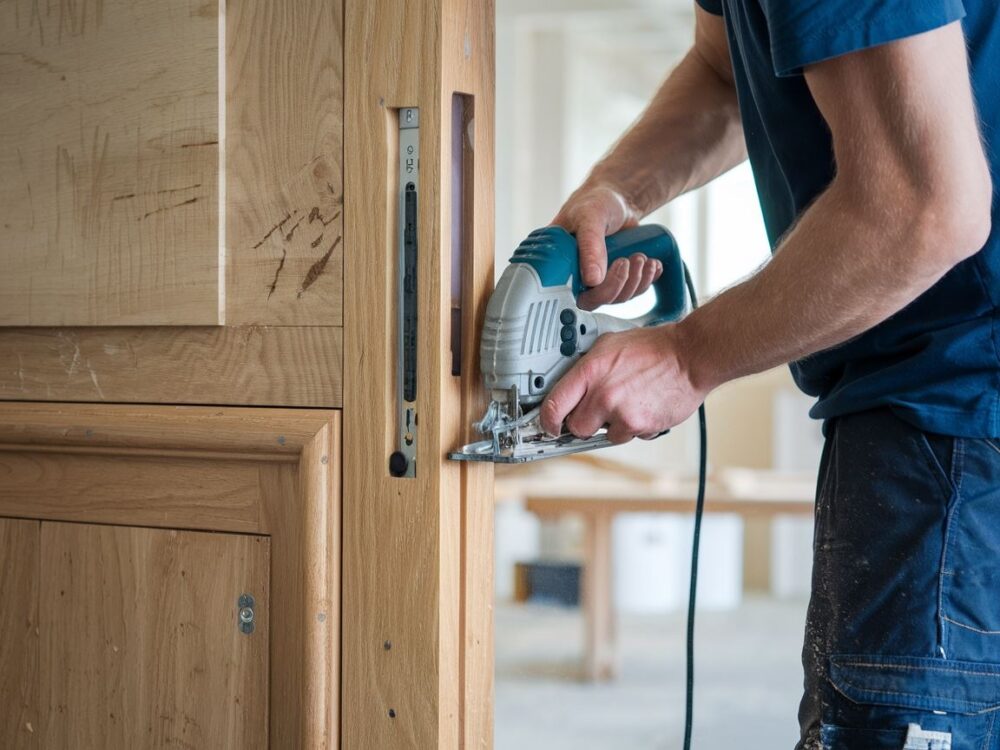 Materiały do wykonania podcięcia wentylacyjnego w drzwiach