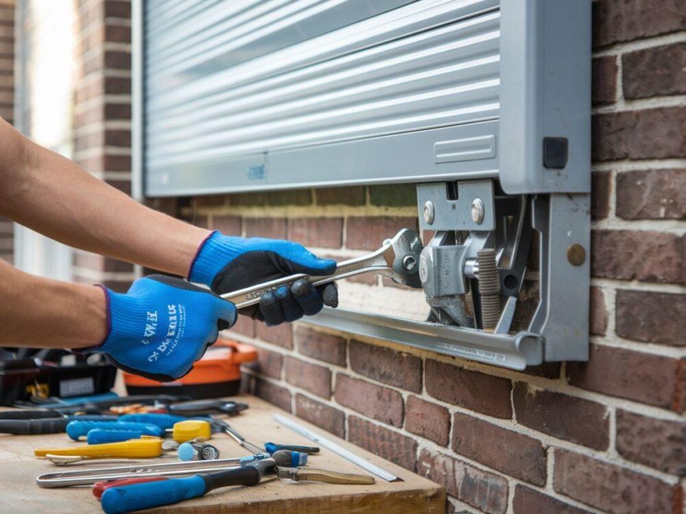 Naprawa mechanizmu zwijacza rolety zewnętrznej