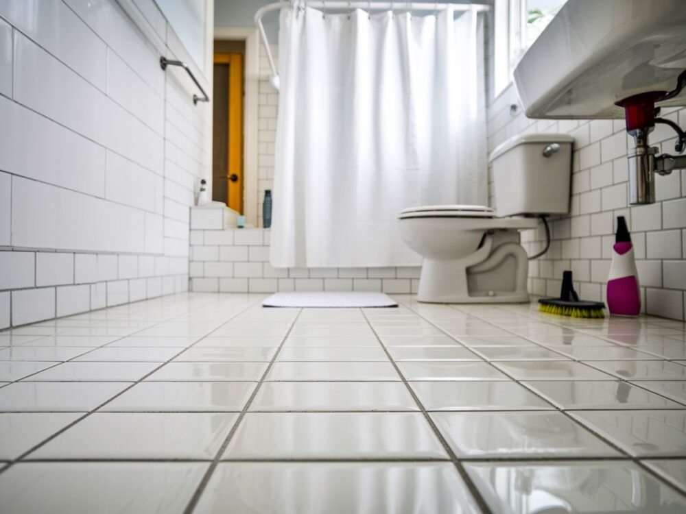 Narzędzia do czyszczenia fug w łazience