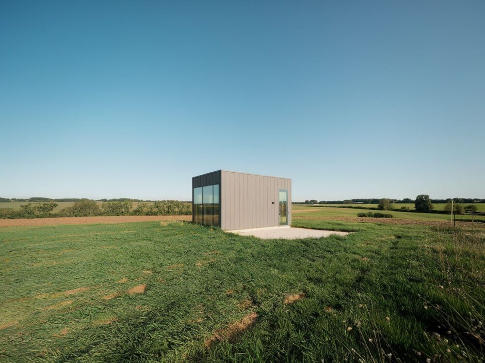 Nowoczesny projekt budynku gospodarczego