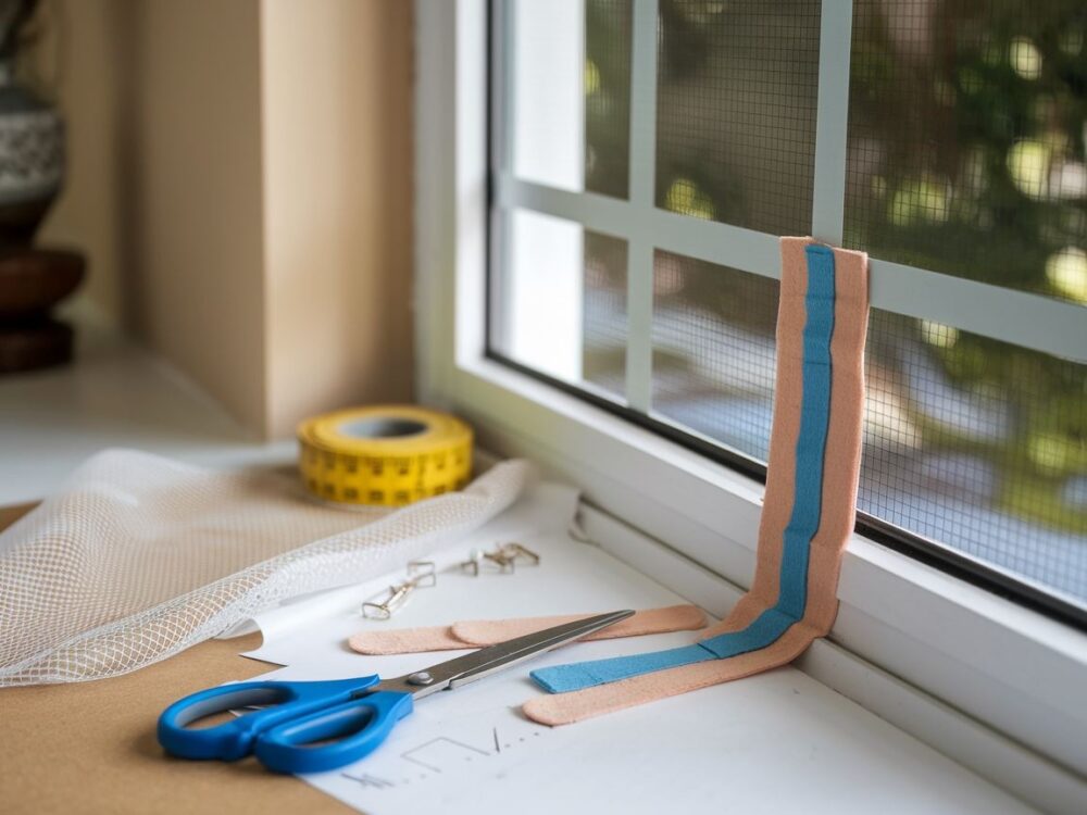 Poradnik DIY do samodzielnego wykonania moskitiery