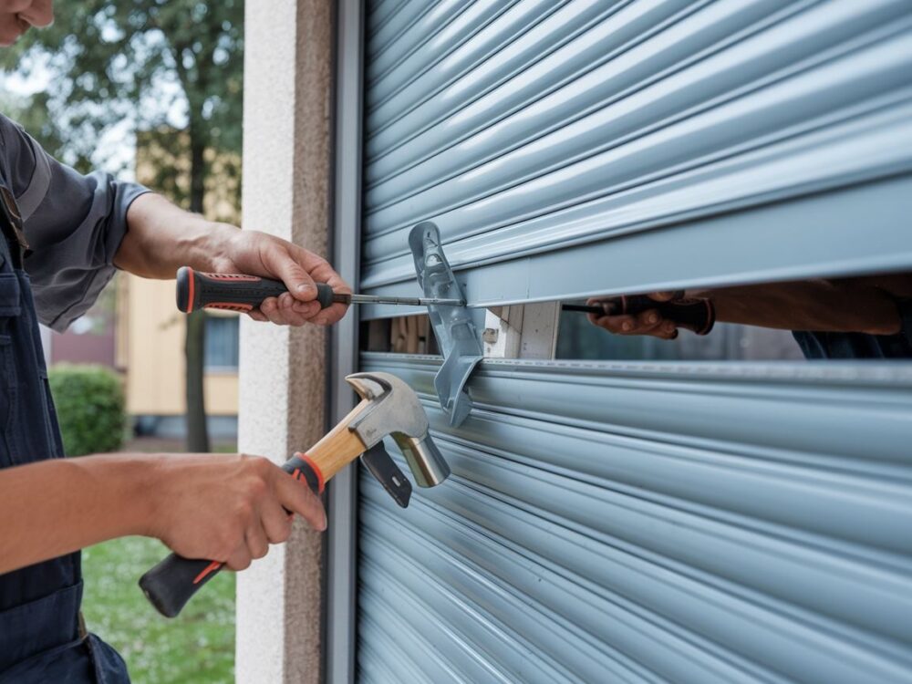 Proces zdejmowania obudowy rolety krok po kroku