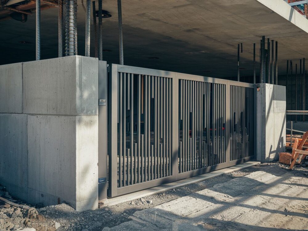 Profesjonalny montaż fundamentu pod bramę