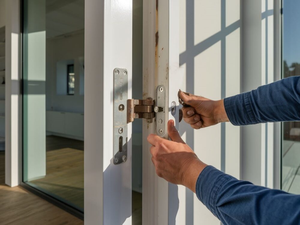 Regulacja drzwi w domowym warsztacie