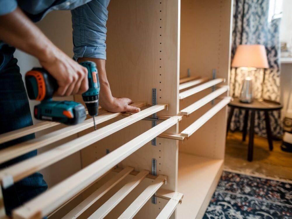 Technika frezowania kanałów na wzmocnienia półek