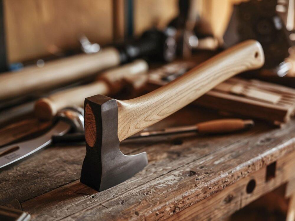 Wytrzymały trzonek siekiery z drewna jesionowego